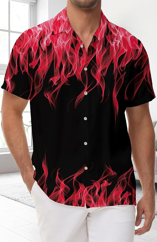 Flame Graphic Print  The Inferno