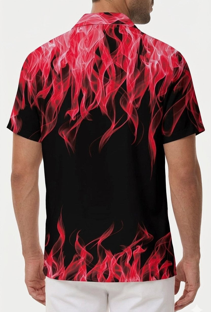 Flame Graphic Print  The Inferno